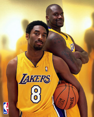 kobe bryant and shaqille o neal